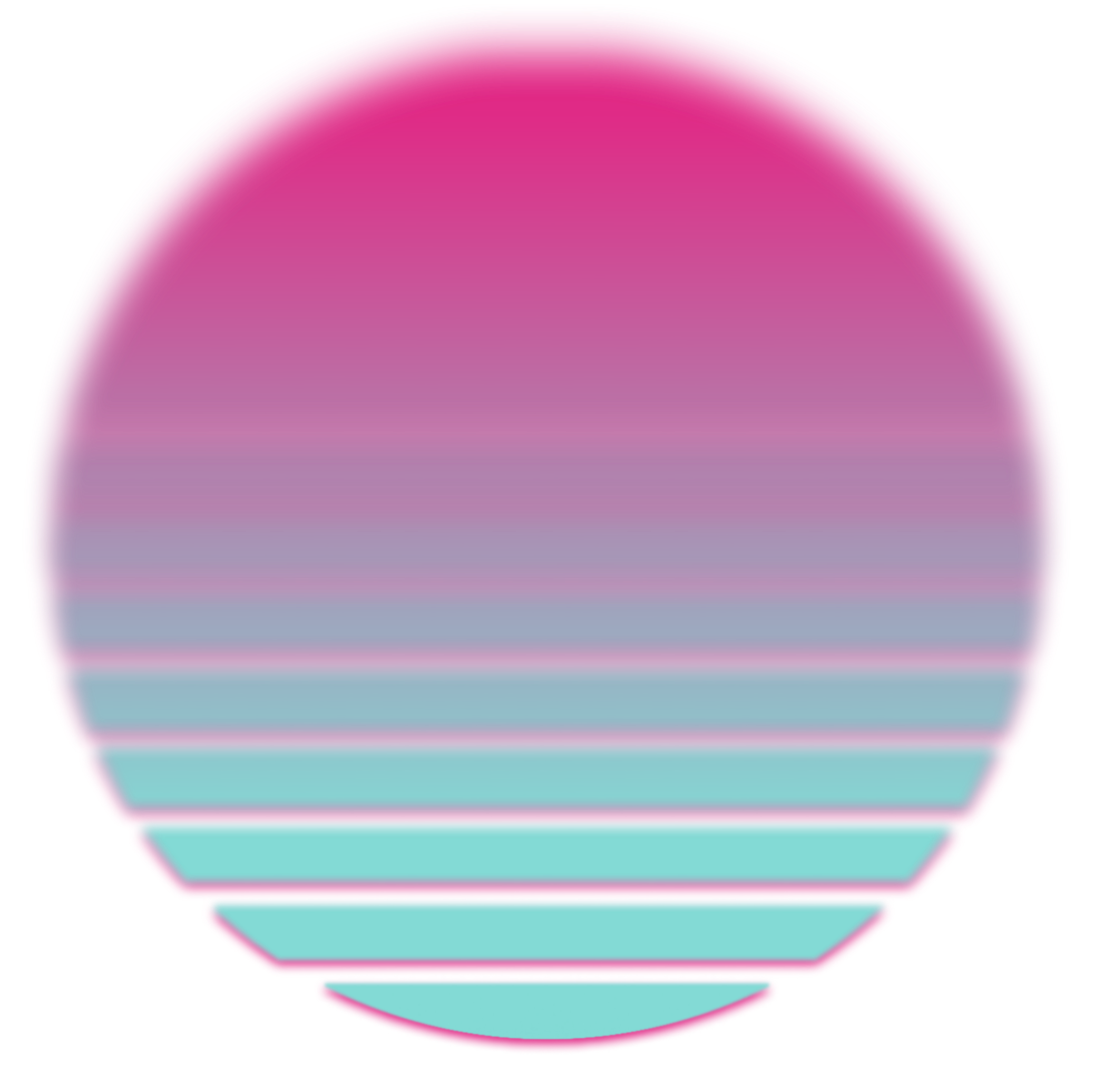 Vaporwave Sun